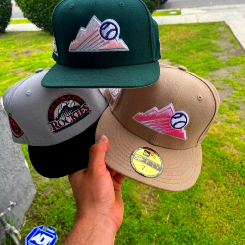 Colorado Rockies New era fitted hat lot